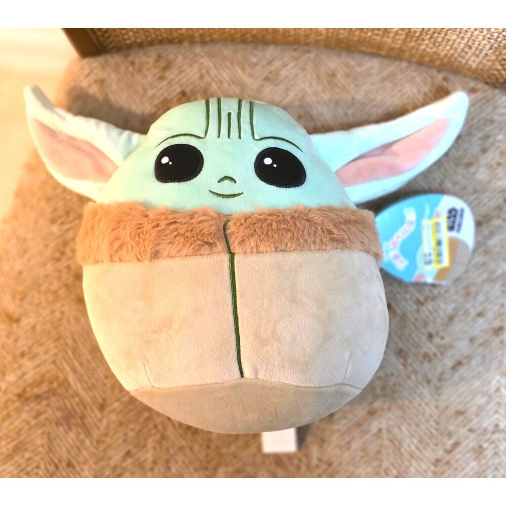 Star Wars Grogu Baby Yoda Squishmallows Plush New With Tags